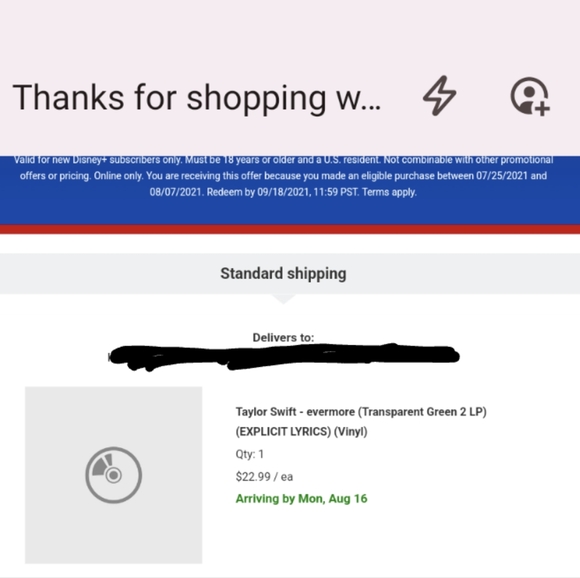 Taylor Swift Evermore Translucent Green Vinyl - Picture 3 of 3